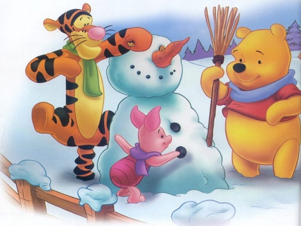 Pooh Winter Fun