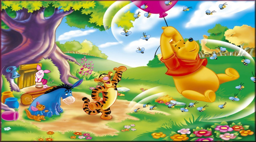 Pooh and Friends Banner