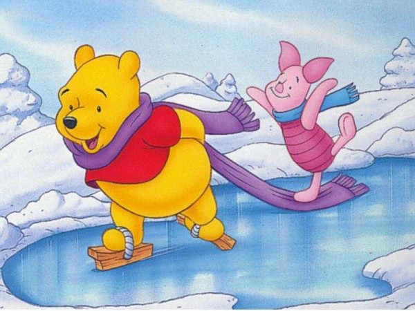 Pooh Winter Fun